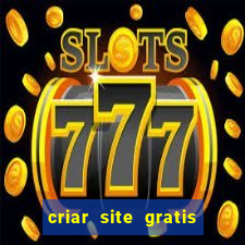 criar site gratis de jogos